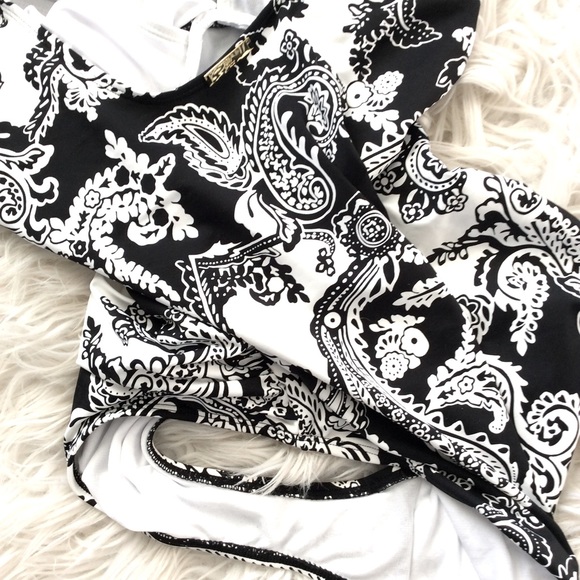 NWOT Ralph Lauren Tummy Control Paisley Swimsuit - Picture 6 of 8